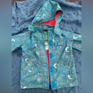 Little Green Radicals Raincoat Organic Cotton Liner